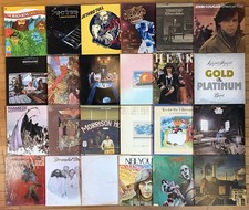 25 Vinyl LP Lot Rock - Doors, Grateful Dead, Beatles, Pink Floyd, Queen, VG+