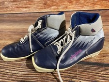 Alpina 102 Kids Nordic Cross Country Ski Boots Size EU37 US5 NNN A-832