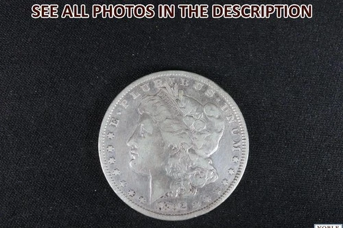 NobleSpirit (JL) Desirable 1892 Morgan Silver Dollar Very Fine