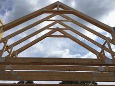 Wood Floor  Roof Trusses Clear Span Pitch Engineered All Sizes Available 
