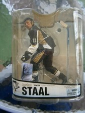 Jordan Staal signed mcFarlane figure Pittsburgh Penguins