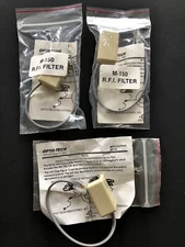 Lot of 3 Opto-Tech M-150 Radio Frequency/ Noise Suppression Filter Telecom Phone
