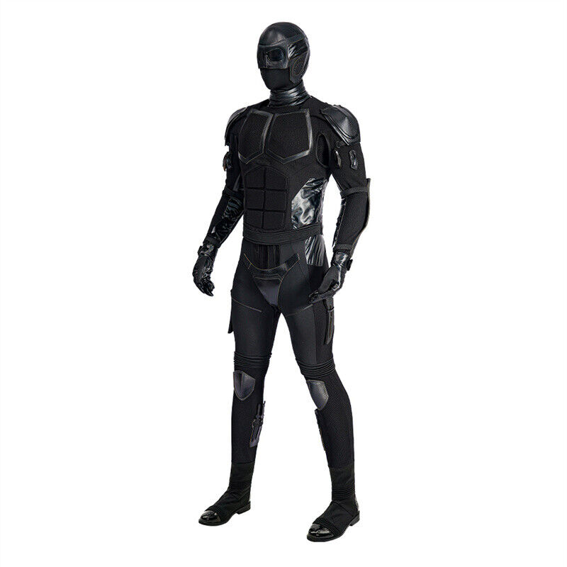 The Boys Black Noir Cosplay Costume Mens Outfit Full Set Halloween Custom Made