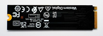 WD PC SN740 512GB SSD（使用時間550時間） WD SN740 512GB M.2 NVMe PCIe 4.0 SSD