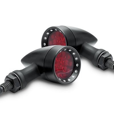 Motorcycle Bullet LED Turn Signals Light For Harley Heritage Softail Springer US
