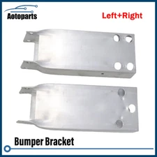 Pair For MB Mercedes Bumper Face Bar Brackets Retainer Mounting Braces Set of 2