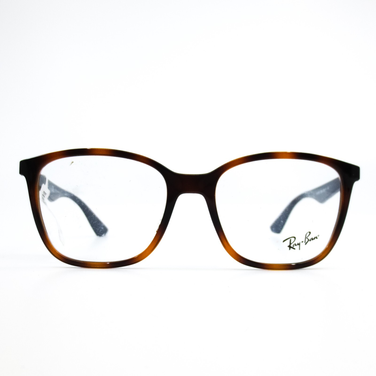 Ray-Ban Eyeglasses Frames RB7066 5585 Blue Brown Tortoise Square 52-17-140