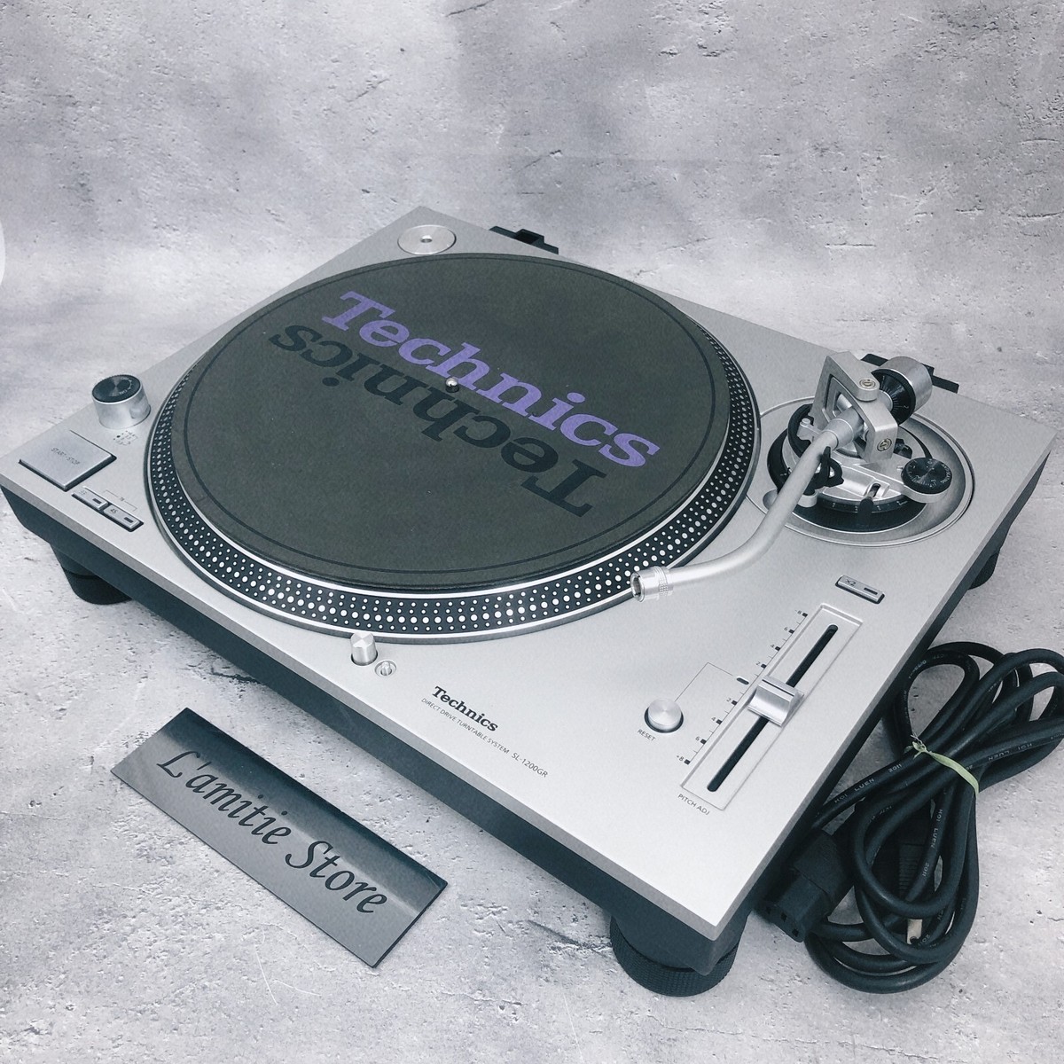 Technics SL-1200GR-S [シルバー]新品未開封　即納可能 Technics SL-1200GR Silver with Dust Cover Direct Drive