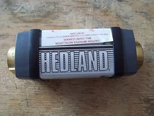 NEW HEDLAND H713B-030 HIGH PRESSURE FLOW METER FOR WATER BASED FLUID SERVICE