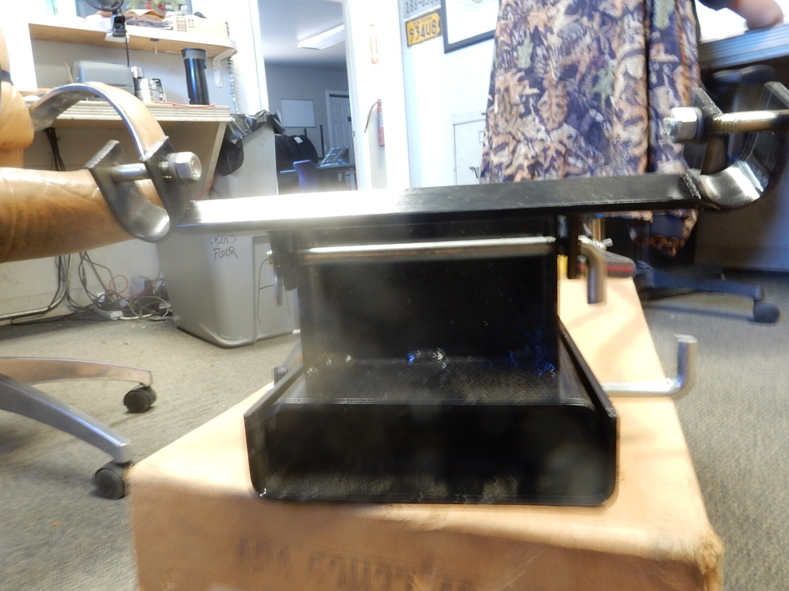 NOS Yamaha OEM Plow Blade Mount Assy 1985 YFM200EN YFM200 Moto-4 ABA-52H37-40