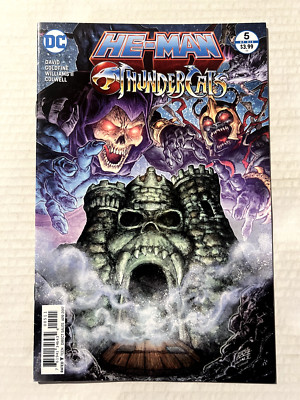 HE-MAN THUNDERCATS #5 1ST APP OF MUMM-ATOR FREDDIE WILLIAMS II COVER & ART 2017