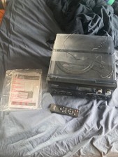 Victor Cosmopolitan 8-in-1 Turntable Music Center w/ 3-Speed Turntable Radio