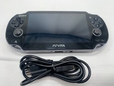 SONY PlayStation PS Vita PCH-1000 ZA01 Crystal Black Wi-Fi model Exc