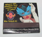 VINTAGE Full Matchbook Rio Casino & Resort Las Vegas, Nevada Masquerade Village — photo 2