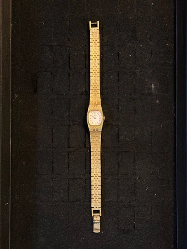 Vintage Women's Seiko Quartz Gold Tone Wristwatch 146744 1400-7509