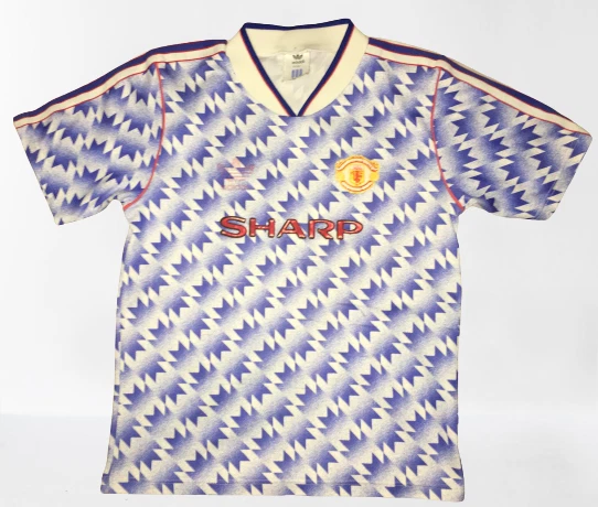 Manchester United 1990 - 1992 Adidas Originals Reissue Away Shirt