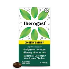 Iberogast Herbal Supplement 30 Count Digestive Relief With 6 Herb Blend