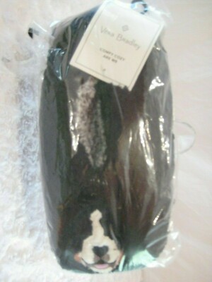 VERA BRADLEY(NWT/''Best In Show''/Sz. Medium 7-8) COZY LIFE (Burmese Dog) SLIPPERS