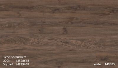 Click Vinylboden Rigid SPC Eiche Geräuchert 24,99  /m² ink. Dämmung + Leiste