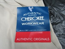 Cherokee 4001 Women 2 Pocket Elastic Waist Workwear Scrub Pants Tan Khaki XL