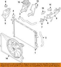 HYUNDAI OEM 20-25 Palisade Cooling Radiator Components-Lower Hose 25410C5800