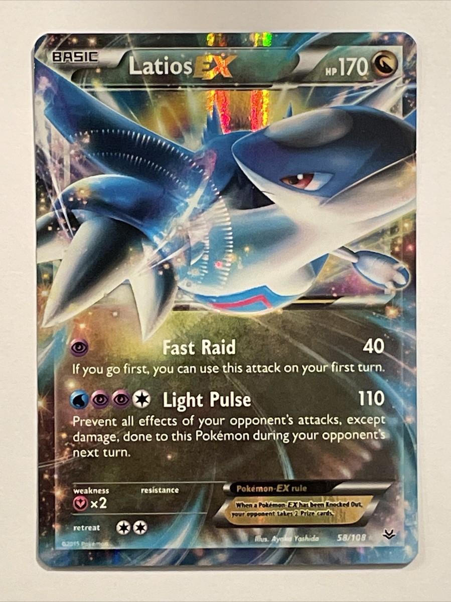 Latios EX 58/108 | XY - Roaring Skies | Ultra Rare | Pokemon TCG Near Mint Latios EX 58/108 | XY - Roaring Skies | Ultra Rare | Pokemon TCG Near Mint