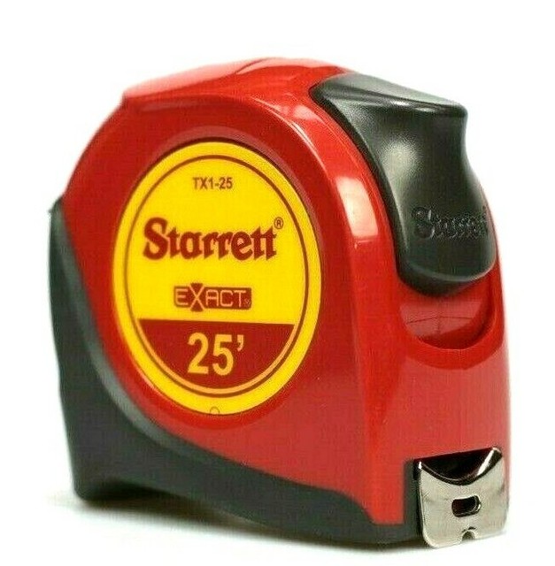 Starrett Exact TX125 25’ Tape Measure eBay