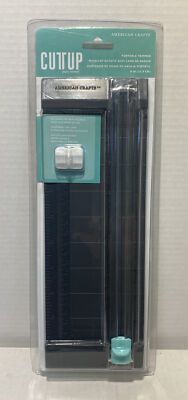American Crafts CUT UP 9  Portable Paper Trimmer Includes One Replacement Blade!