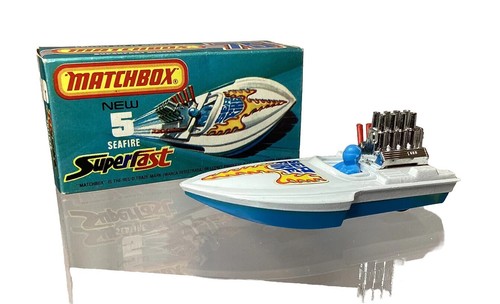 MATCHBOX LESNEY SUPERFAST N.5 SEAFIRE (1975) IN SCATOLA SCATOLA ORIGINALE. - Foto 2 di 7