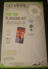 NEW DigiPower DP-VLR3 Live Streaming Light Kit LED Go Viral Vlogging DPVLR3