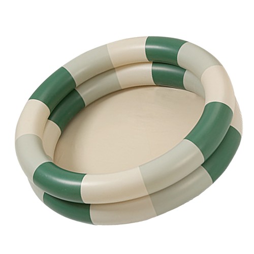 Cute Retro Inflatable Swimming Pool Retro Blow Up Water Pool For Kids 3-6 Years - Picture 3 of 14