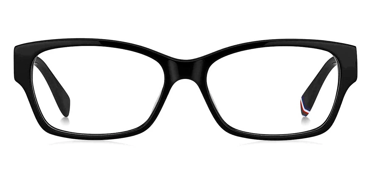 Tommy Hilfiger THF Eyeglasses Women Black 54mm New 100% Authentic 