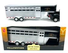 1:20 AMT Big Country *YELLOWSTONE* Dutton Ranch Livestock Trailer *NIB*