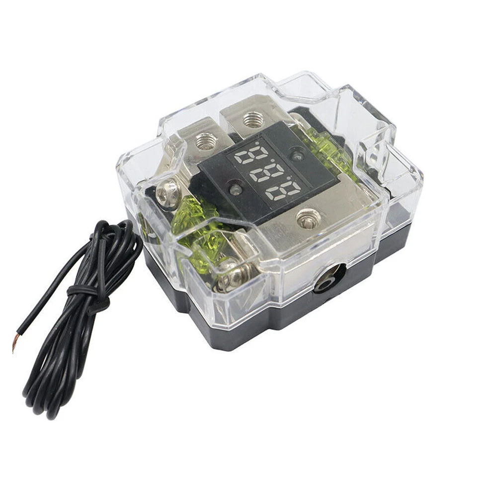 New Car Audio Amplifier Fuse Holder Power Fuse Distribution Block Splitter 100A - Image 3 of 4