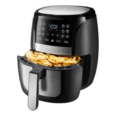 Gourmia, 6 Quart Digital Air Fryer, Dehydrate Bake Roast Broil