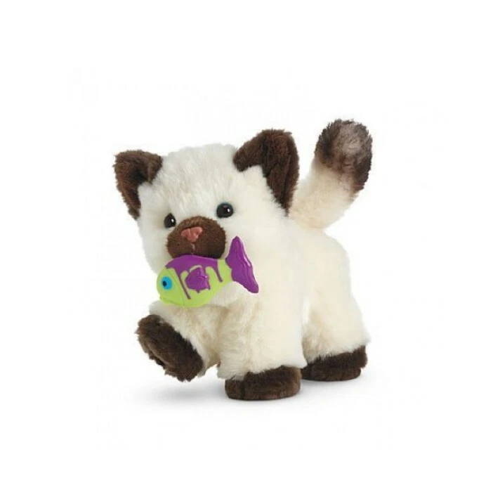 American Girl Doll Himalayan Kitten and Magnetic Toy Fish NEW