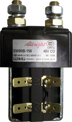 Star EV Classic 2,4,6 (+2); Sport 2+2, 4+2 48V 4Kw Curtis Solenoid OEM 2SO040
