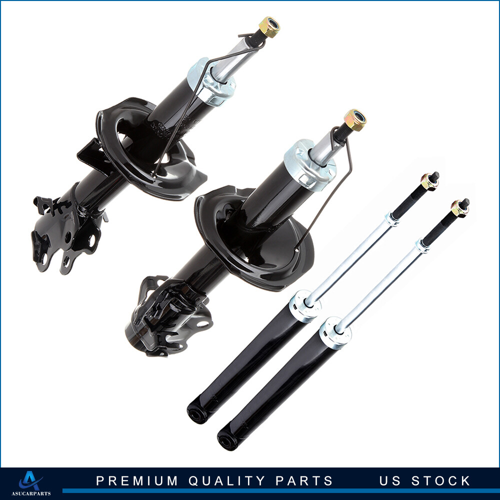 For 20072012 Nissan Versa Front Rear Pair Shocks Struts Assembly Left