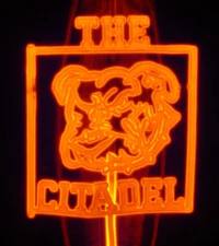 RARE AEROLUX "THE CITADEL" GLOWLAMP, WORKING PERFECTLY!