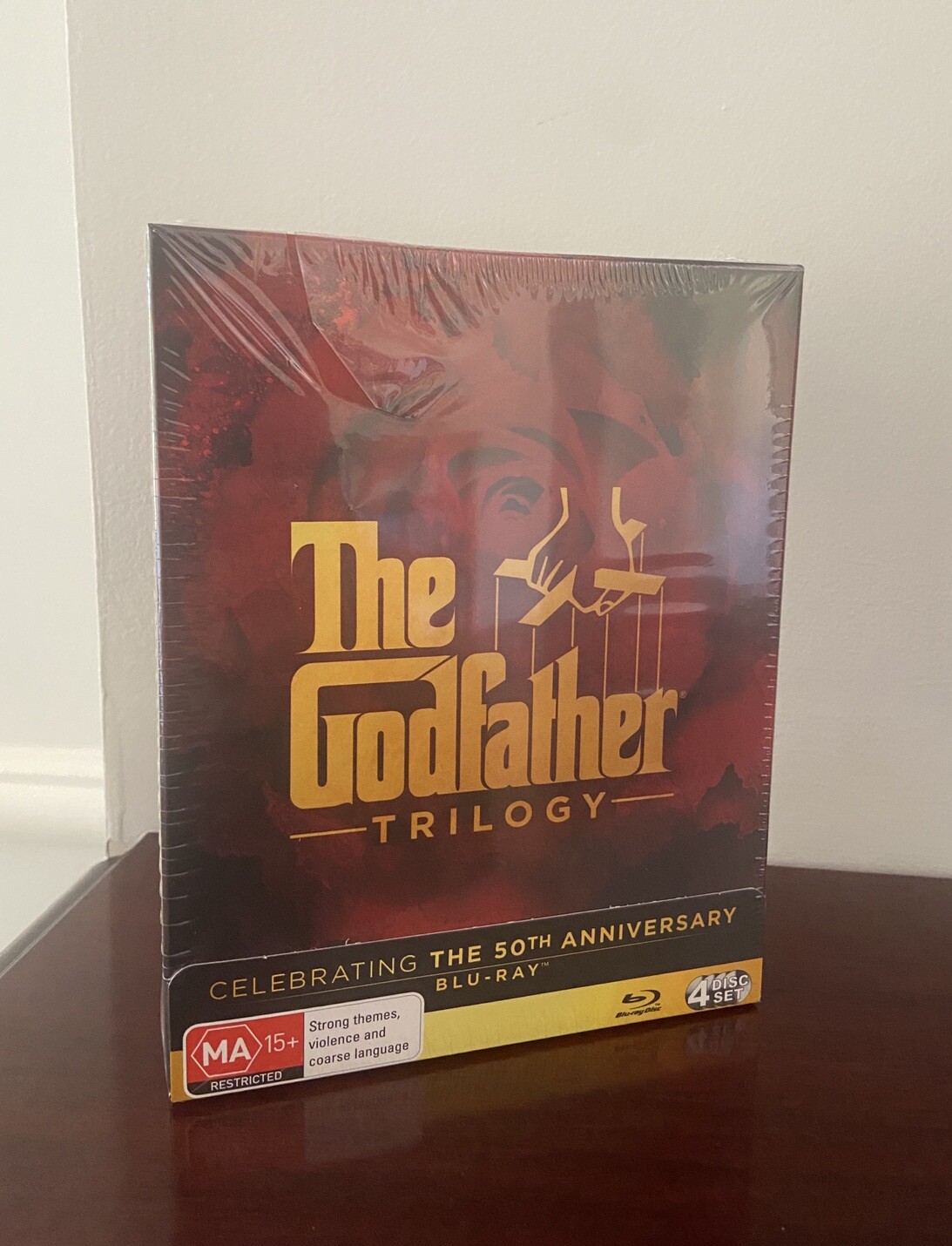 NEW The Godfather Trilogy (4K UHD Blu-Ray) 50th Anniversary Collection Sealed