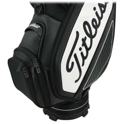 Sac De Golf Titleist TB20SF4 Jet Black - Diviseur 5 Voies, Taille Moyenne, Japon
