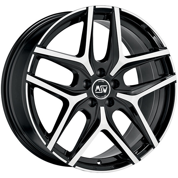 ALLOY WHEEL MSW MSW 40 FOR LEXUS 8x19 5x114,3 GLOSS BLACK FULL POLISHED Q88