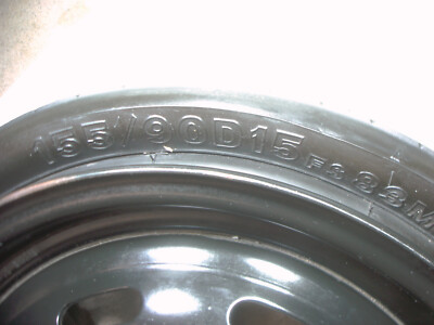1984 -89 Nissan 300 ZX Space Saver Spare Bridgestone Tire Wheel