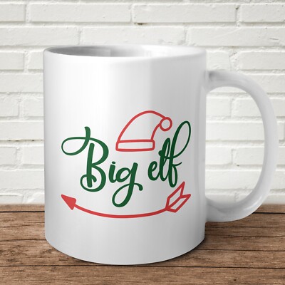 Große Elfe Tasse lustiges Weihnachtsgeschenk Weihnachtsgeschenk Wichtel schöne Festzeit
