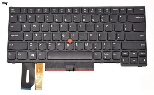 For Lenovo Thinkpad T490 E490 T495 L390 L390 New US Keyboard Backlit 01YP360