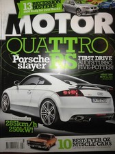 Motor 2009 Audi TT RS Mercedes 1955 SLR v 2009 SLR Audi S4 v BMS 335i v FPV F6 