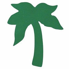 Lot of 200 Tanning Bed Body Stickers Green Palm Tree Tattoo