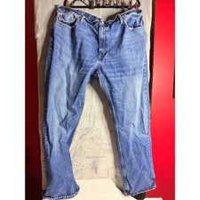 Levis 559 Relaxed Straight Jeans Mens 42x32 Blue Denim Medium Wash Classic Fit