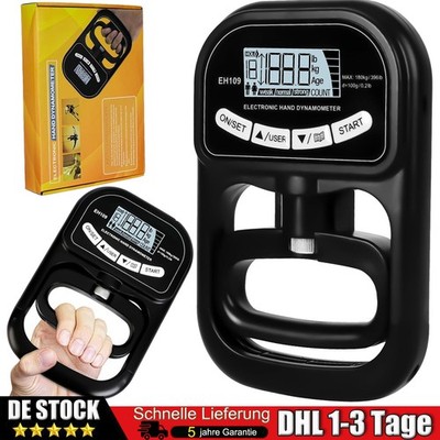 Hand Dynamometer 180Kg Grip Strength Trainer Elektronische Griffkraft Messgerät