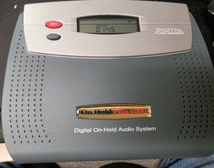 On-Hold Plus 4000 - Digital On-Hold Audio System